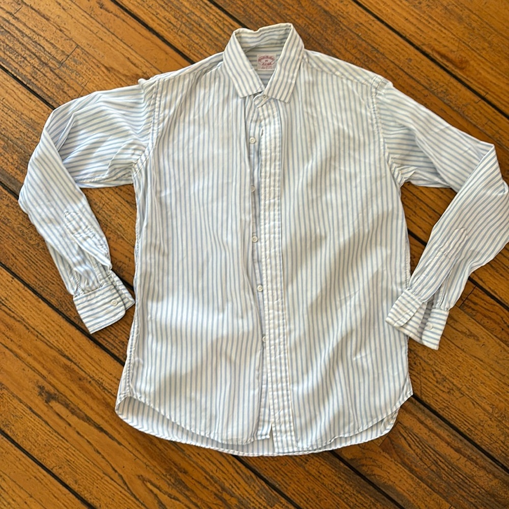 Brooks Brothers size 10 Oxford stripes